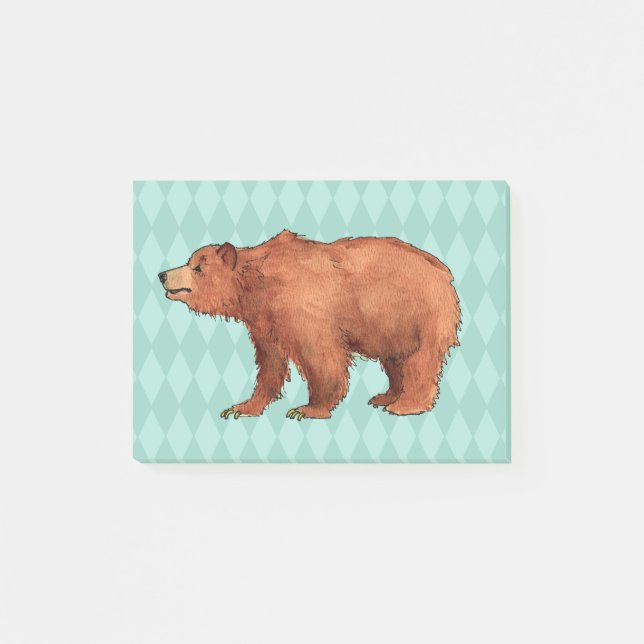Edmund the bear post-it notes (Front)