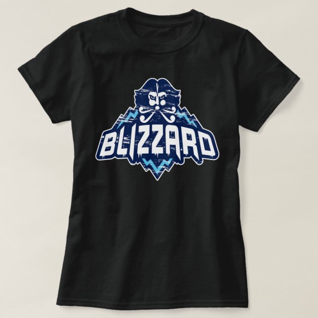 edmundston blizzard Hockey Classic T Shirt (Design Front)