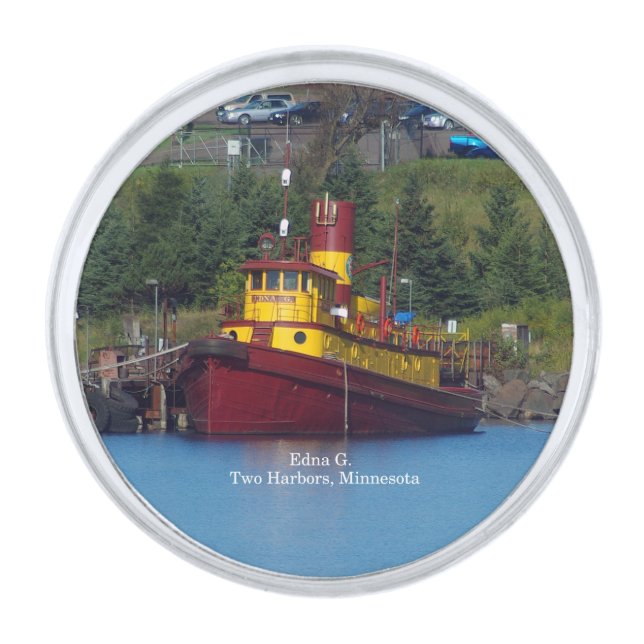 Edna G. lapel pin (Front)