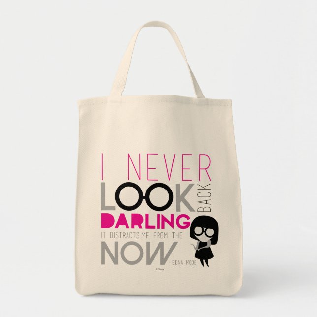 Edna Mode - I Never Look Back Tote Bag (Front)