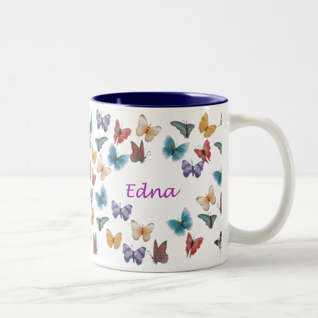 Edna Two-Tone Coffee Mug (Right)