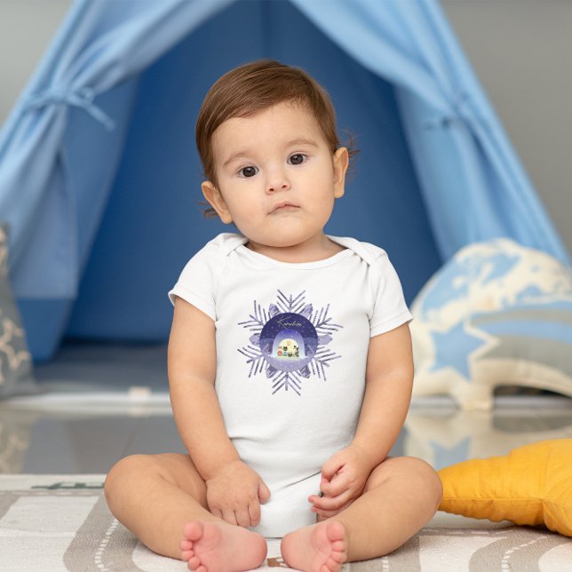 Edo-Neko's Snowy Celebration Baby Bodysuit (Creator Uploaded)