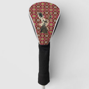 Edo no Hana Kodomo Asobi "Nibankumi-Sugumi" Golf Head Cover