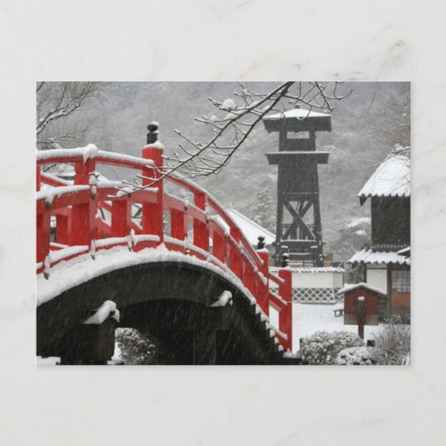 Edomura, Japan Postcard (Front)