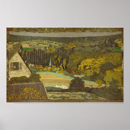 douard Jean Vuillard Window Overlooking the Woods Poster