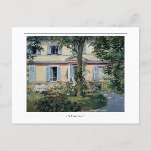 douard Manet 202 _ Fine Art Postcard