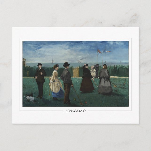 Édouard Manet #211 - Fine Art Postcard (Front)