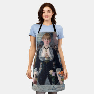 Edouard Manet - A Bar at the Folies-Bergere Apron