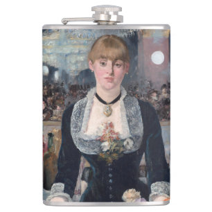 Edouard Manet - A Bar at the Folies-Bergere Flask