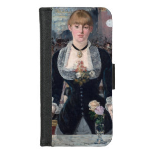 Edouard Manet - A Bar at the Folies-Bergere iPhone 8/7 Wallet Case