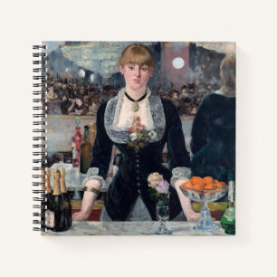 Edouard Manet - A Bar at the Folies-Bergere Notebook
