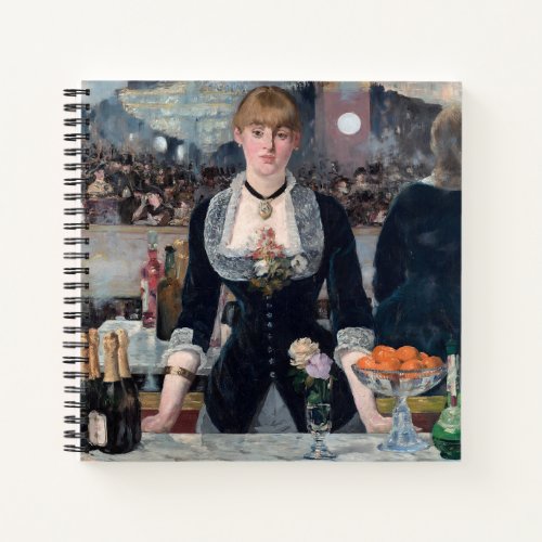 Edouard Manet _ A Bar at the Folies_Bergere Notebook