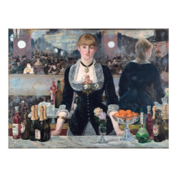 Edouard Manet - A Bar at the Folies-Bergere Photo Print