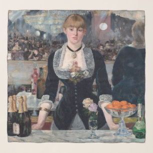 Edouard Manet - A Bar at the Folies-Bergere Scarf