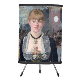 Edouard Manet - A Bar at the Folies-Bergere Tripod Lamp