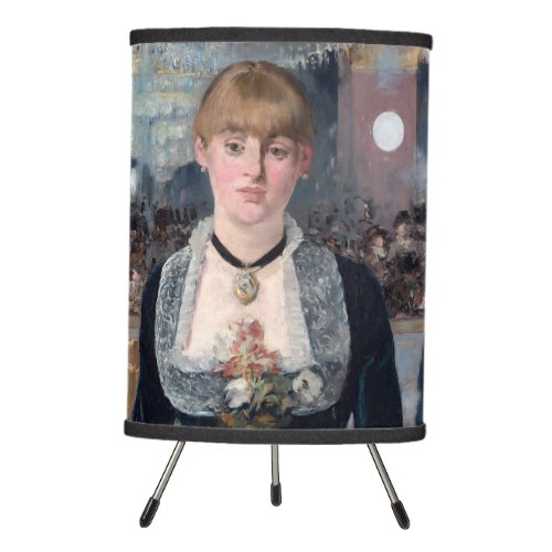 Edouard Manet _ A Bar at the Folies_Bergere Tripod Lamp