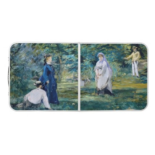 Edouard Manet _ A Game of Croquet Beer Pong Table