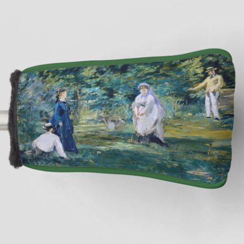 Edouard Manet _ A Game of Croquet Golf Head Cover