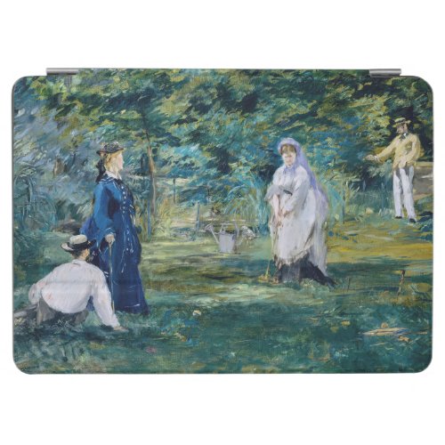Edouard Manet _ A Game of Croquet iPad Air Cover