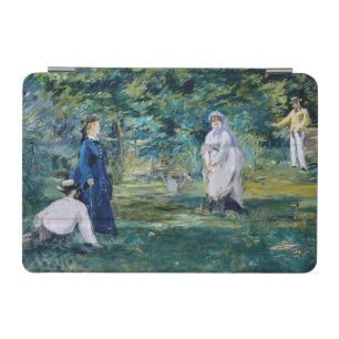 Edouard Manet - A Game of Croquet iPad Mini Cover