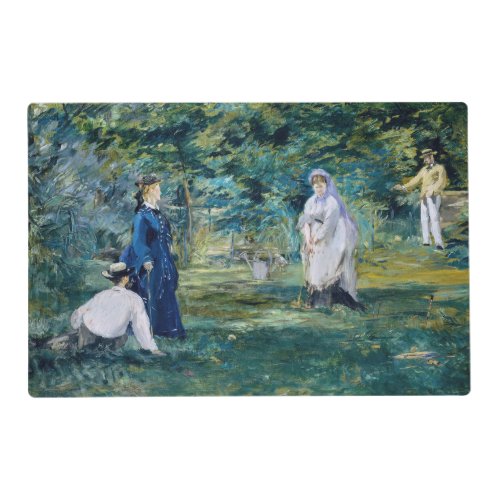 Edouard Manet _ A Game of Croquet Placemat