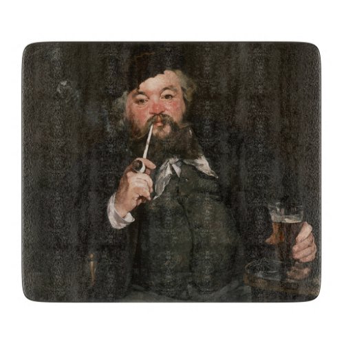 Edouard Manet _ A Good Glass of Beer  Le bon bock Cutting Board