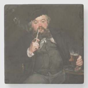 Edouard Manet - A Good Glass of Beer / Le bon bock Stone Coaster