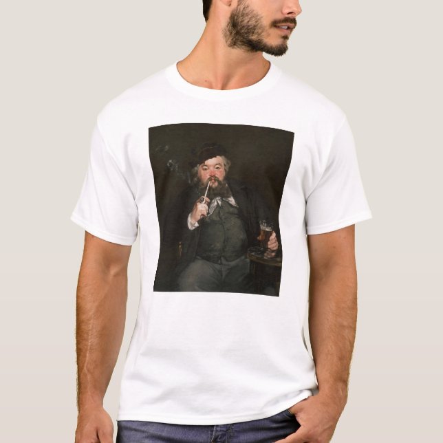 Edouard Manet - A Good Glass of Beer / Le bon bock T-Shirt (Front)