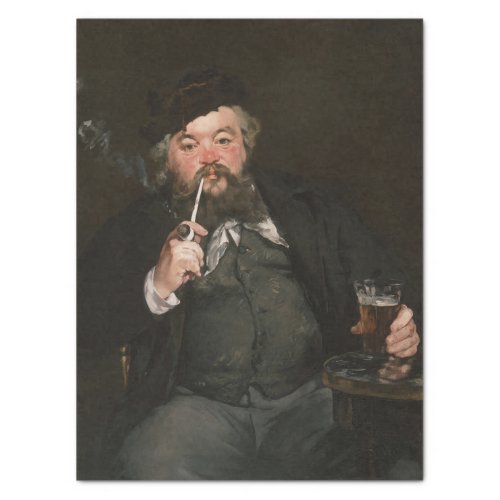 Edouard Manet _ A Good Glass of Beer  Le bon bock Tissue Paper
