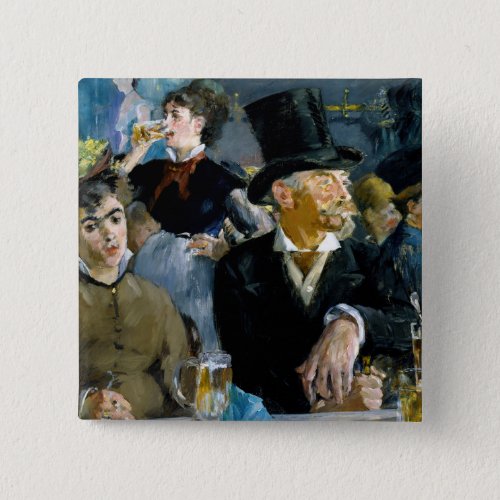 Edouard Manet _ At the Cafe Button