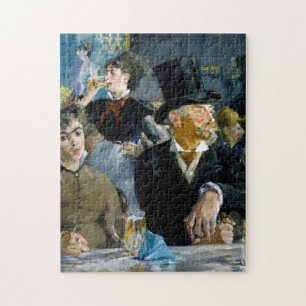 Edouard Manet - At the Cafe Jigsaw Puzzle