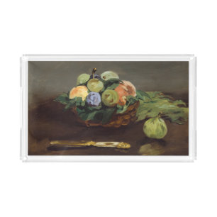 Edouard Manet - Basket of Fruits Acrylic Tray