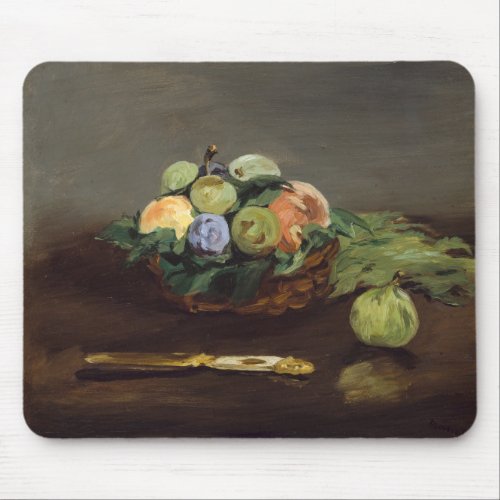 Edouard Manet _ Basket of Fruits Mouse Pad