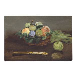Edouard Manet - Basket of Fruits Placemat