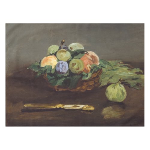 Edouard Manet _ Basket of Fruits Tablecloth