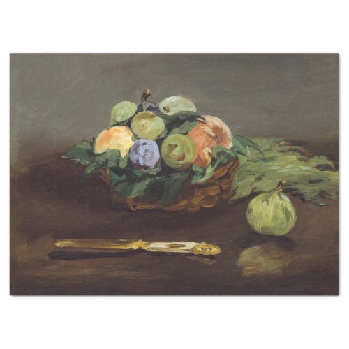 Edouard Manet _ Basket of Fruits Tissue Paper