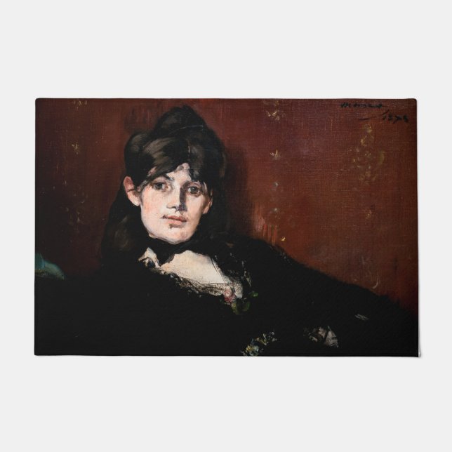Edouard Manet - Berthe Morisot Reclining Doormat (Front)