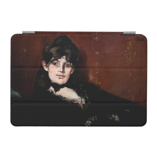 Edouard Manet - Berthe Morisot Reclining iPad Mini Cover (Horizontal)
