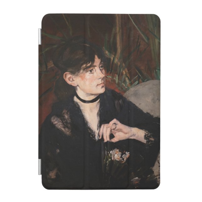 Edouard Manet - Berthe Morisot with a Fan 1874 iPad Mini Cover (Front)