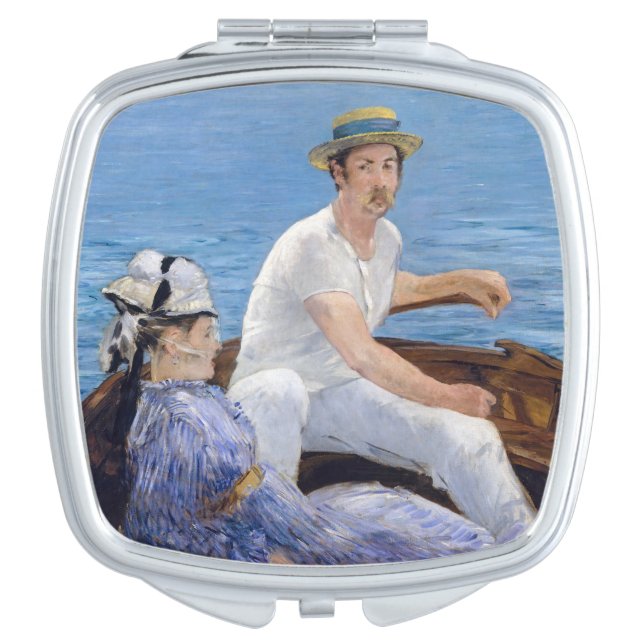 Edouard Manet - Boating Compact Mirror (Front)