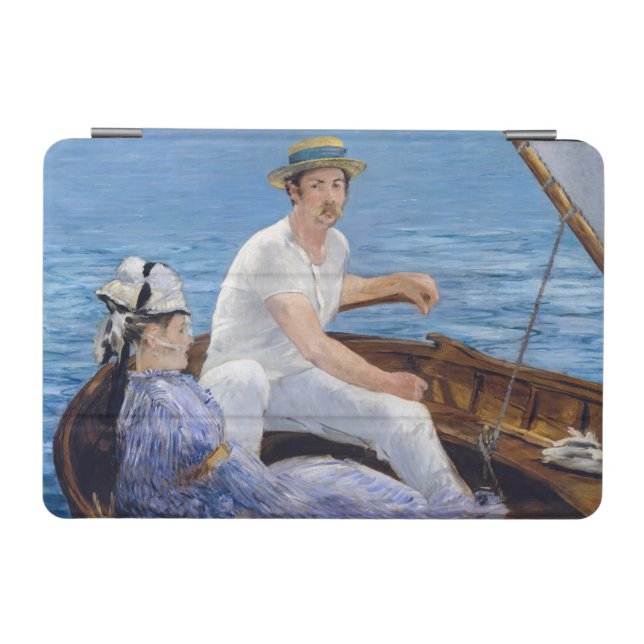 Edouard Manet - Boating iPad Mini Cover (Horizontal)