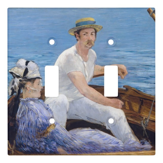 Edouard Manet - Boating Light Switch Cover (Front)