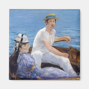 Edouard Manet - Boating Magnet