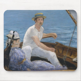 Edouard Manet - Boating Mouse Pad
