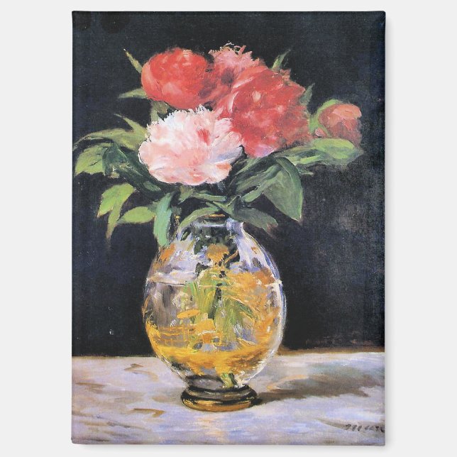 Edouard Manet - Bouquet of Flowers, Magnet (Front)