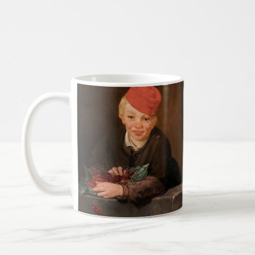Edouard Manet _ Boy with Cherries Coffee Mug