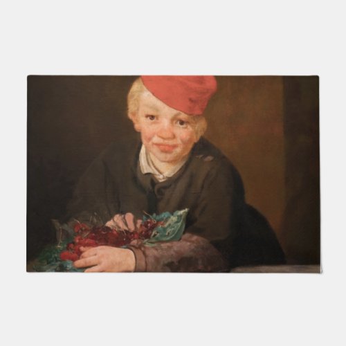 Edouard Manet _ Boy with Cherries Doormat