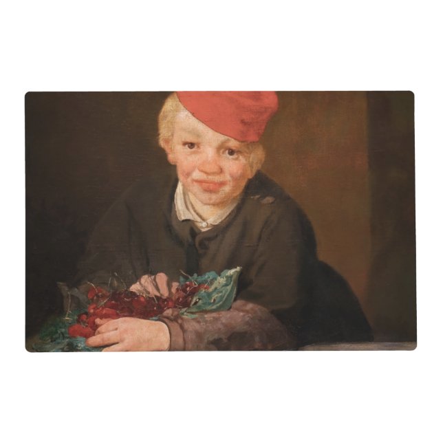 Edouard Manet - Boy with Cherries Placemat (Front)