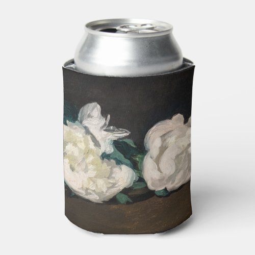 Edouard Manet _ Branch of White Peonies Secateurs Can Cooler
