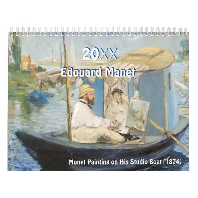 Edouard Manet Calendar Impressionists (Cover)